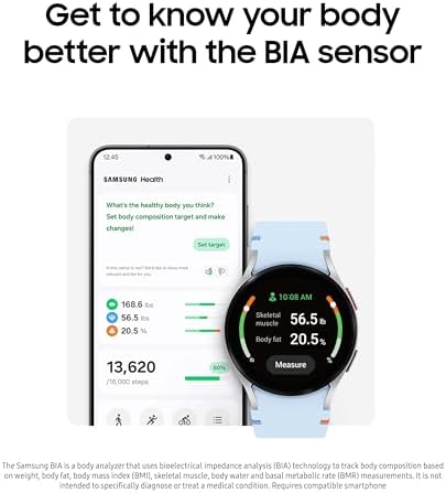 SAMSUNG Galaxy Watch FE 40mm GPS, AI Smartwatch w/Fitness Tracking, BIA Sensor, Personalized HR Zones, Heart Rate Tracker, Sleep Monitor, 2024, Black (US Version) (Renewed) - Image 3