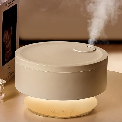 Humidifiers Easy to Clean,Essential Oil Diffuser, Colorful Night Light,Ultrasonic Top Fill Cool Mist Humidifiers for Bedroom Baby Plants,Ultra Quiet,Last up to 20 Hrs,1.6L,Levoair by Levoair