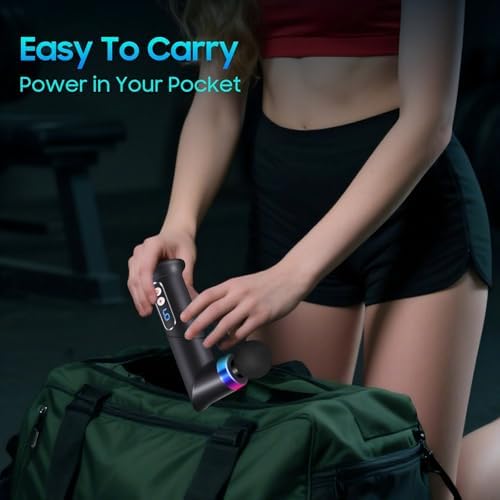 Massage Gun – Mini Massage Gun for Portable Deep Tissue Massage – Quiet Massage Guns for Muscle Relaxation, - Image 6