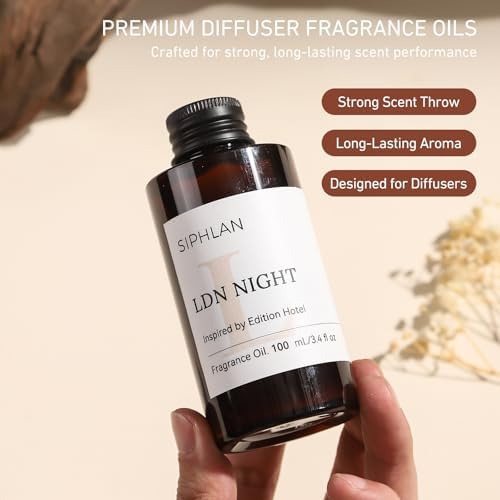 LDN Night Hotel Collection Diffuser Oil – 100mL Luxury Aromatherapy Essential Oil for Diffusers & Waterless Diffusers – Premium Fragrance for Home & Office - Image 2