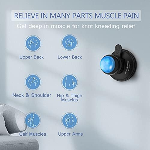 Massage Ball Deep Tissue 2 in 1 Mountable Muscle Massage Roller for Pain Relief, Trigger Point ，Relieve Fascia Muscle Knot and Joint Pain Relax Full Body - Image 3
