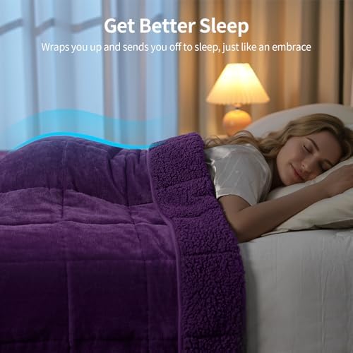 Uttermara Weighted Blankets for Adults King Size, 20lbs 80x87 inches - Image 3