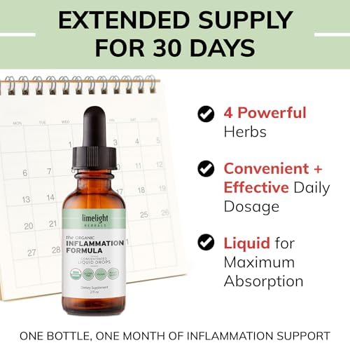 Organic Inflammation Formula | Liquid Turmeric Curcumin, Boswellia & Ginger - Image 5