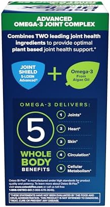 Osteo Bi-Flex Advanced Omega-3 Joint Complex Algae Oil Supplement, 80 Ct - Image 7