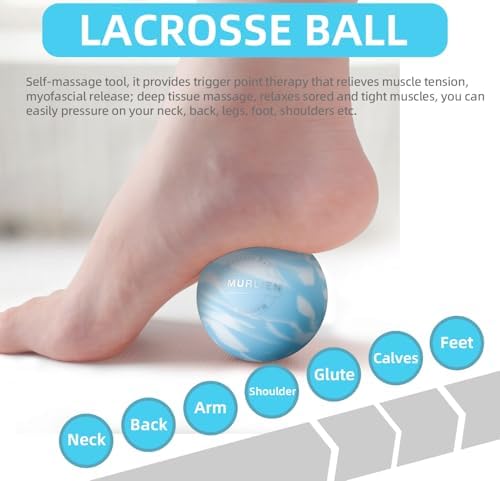 Massage Ball, Lacrosse Ball for Trigger Point Therapy - Image 2