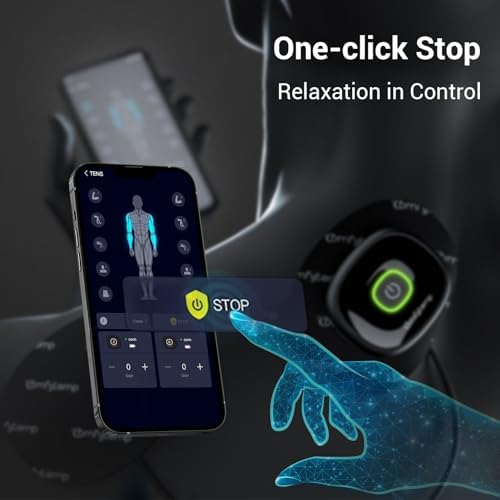 Comfytemp Wireless TENS Unit Muscle Stimulator with APP, FSA Eligible Smart Dual Host HSA TENS Machine for Pain Relief, EMS Device with 32 Modes, Pulse Muscle Massager for Back Shoulder Sciatica K6108 - Image 6