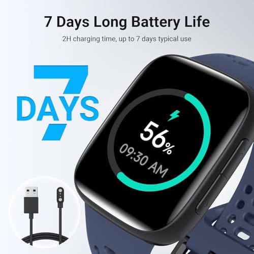Smart Watches for Women/Men Android iPhone, [1.85" AMOLED Screen] Smartwatch Fitness Tracker 3ATM Waterproof with Bluetooth Calls, AI Control, Heart Rate/SpO2/Sleep Monitor, 7 Days Battery - Image 6