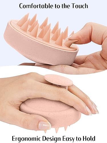 HEETA Scalp Massager Hair Growth Scrubber for Dandruff Removal Hair Care - Image 5