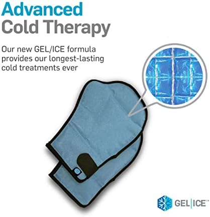 NatraCure Cooling Gel Hand Ice Pack Gloves for Hand Soreness Therapy & Finger Pain - Ice Gloves for Arthritis Hands - Neuropathy & Chemo Cold Therapy Glove Ice Mitts for Nail Loss, Numbness, Tingling - Image 3