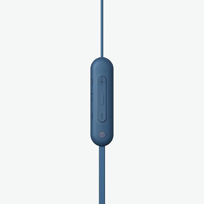 Sony WI-C100 Wireless in-Ear Bluetooth Headphones with Built-in Microphone,Blue,(Pack of 2) - Image 8