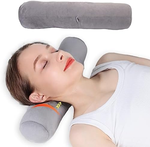 Neck Roll Pillow, Cervical Neck Pillow Bolster Pillow for Sleeping by AntiCellulite