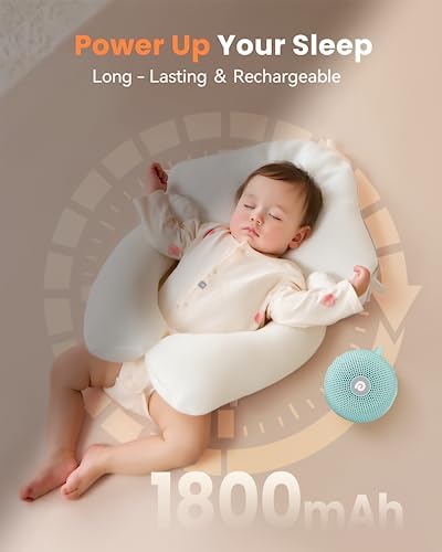 Dreamegg Sound Therapy Machine - Portable Sound Machine for Baby Adult, Features Powerful Battery, 21 Soothing Sound, Noise Canceling for Office & Sleeping, Sound Therapy for Home, Travel, Gift, Green - Image 4