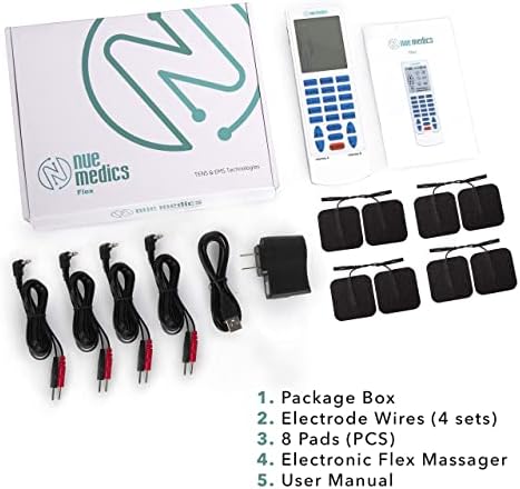 Tens Unit Muscle Stimulator Rechargeable Device for Shoulder Neck Back Pain Relief Pulse Massager Pain Relief - Image 2