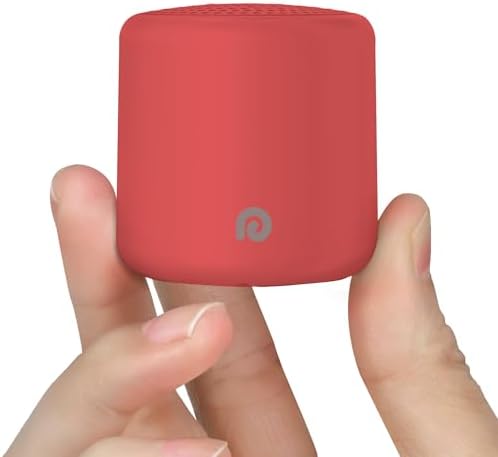Dreamegg Travel White Noise Machine - Portable for Baby Adults, 16 Nature Sounds, Timer, Sleeping Gift, Red by Dreamegg