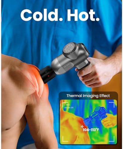 BOB AND BRAD C2 Pro Massage Gun with Heat and Cold Therapy, FSA Eligible & HSA Approved, PT-Developed Deep Tissue Back Massager for Athletes, Men & Women — Birthday & Holiday Gifts - Image 3