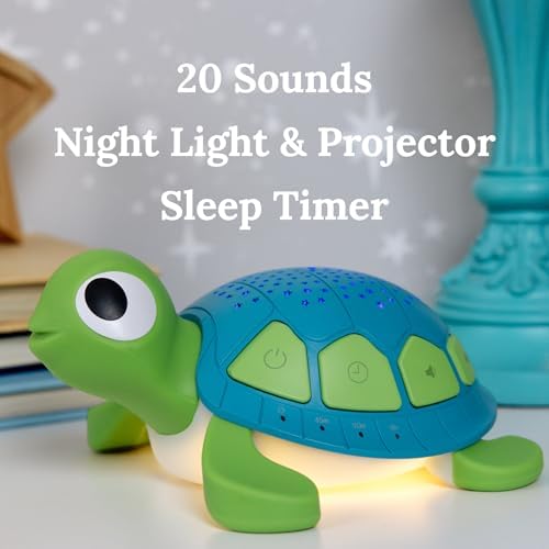 Yogasleep Baby Soundscene White Noise Sound Machine, 20 Relaxing Sounds & Lullabies, Starry Night Light Projector, Bedroom Decor for Infant, Toddler & Kids, Noise Canceling & Sleep Aid, Registry Gift - Image 2