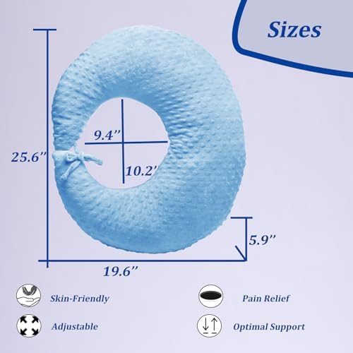 BBL Pillow After Surgery, Brazilian Butt Lift Foam Cushion for Sitting - Image 2