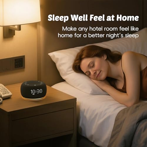 Buffbee Pro 2nd Gen| Sound Machine, Alarm Clock with Bluetooth Speaker - Image 3
