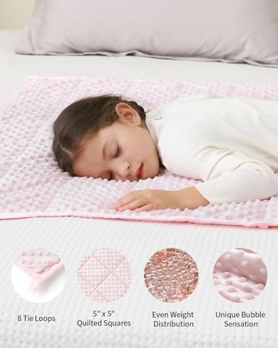 Mr. Sandman Weighted Blanket for Sleeping 5 lbs, 36 x 48 Inches - Image 4