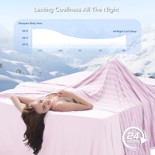 GOHERO Cooling Blanket 50"x70" Summer Cooling Blanket for Hot Sleepers - Image 3