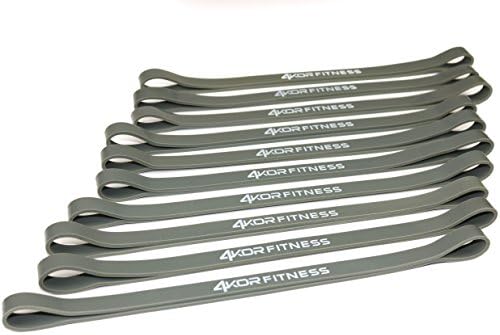4KOR Fitness Resistance Loop Band Set, Perfect for Crossfit, Yoga, Physical Therapy, and Booty Building - Image 2