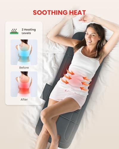 Heycool Full Body Massage Mat with Heat, Gift Men Women - Image 3