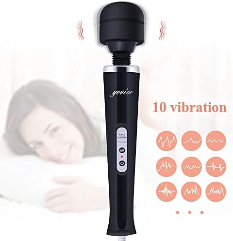 YEVIOR Wired Powerful Handheld Massager with Strong Vibration for Women - Image 3