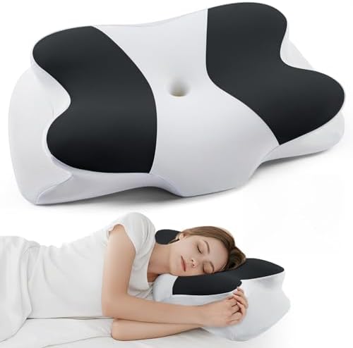 DONAMA Cervical Pillow Ergonomic Memory Foam Pillow for Neck Support by DONAMA