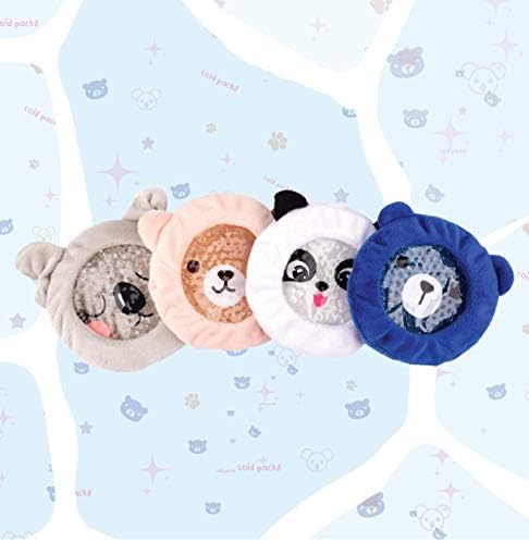 Leonns Kids Ice Packs for Boo Boos | Reusable Gel, Animal Cover, 4-Pack - Image 5