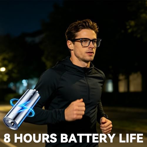 Smart Bluetooth Glasses for Men Women, AI Glasses with Open Ear Music - Image 3