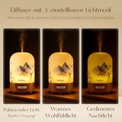 Hand Blown Glass Essential Oil Diffuser for Home, Yoga and Office - Image 6