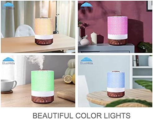 BlueHills 2500 ML Premium XL Essential Oil Diffuser Décor Cover Dark Wood - Image 3