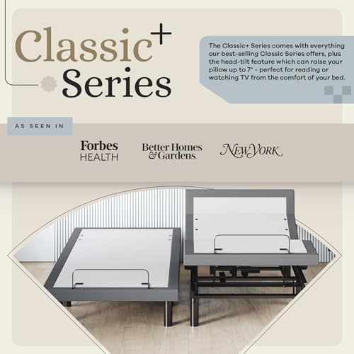 Sven & Son Harmony Adjustable Bed Base, Head and Foot Lift, Massage, Under-Bed Lights, USB, Memory, Zero Gravity Smart Frame - Split King - Image 2