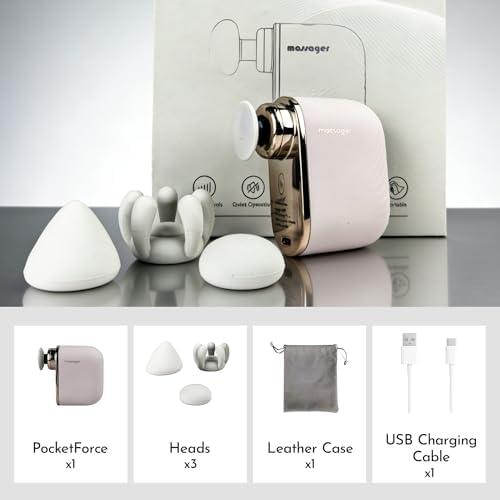 Mini Massage Gun Pro – Portable Deep Tissue Percussion Massager with Smart Pressure Sensor, Quiet Motor, Muscle Relaxation for Neck, Back & Legs, USB-C Rechargeable, Light Purple Color - Image 7