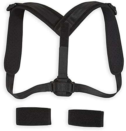 Gaiam Restore Posture Corrector for Women & Men - Back Straightener Adjustable Straps Compact Brace Support for Clavicle, Neck, Shoulder, Invisible Pain Relief - Image 2