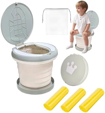 Portable Potty for Toddler,Travel Potty Seat for Toddler,Travel Toilet Kids by SunnySmile