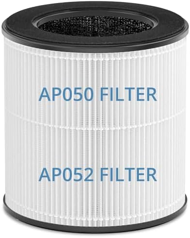 Tailulu Official AP050 AP052 Air Purifier Replacement Filter(1 PC) by Tailulu