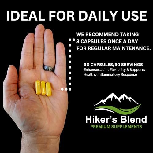 Advanced Joint Support Supplement – Glucosamine, MSM, Turmeric (95% Curcuminoids) & Boswellia Serrata – Double the Inflammation-Supporting Ingredients for Healthy, Flexible Joints. 30-Day Supply - Image 6