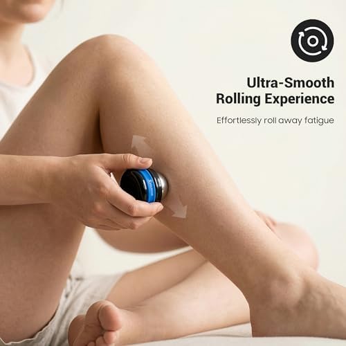 Solacium CryoSphere Mini - Stainless Steel Cold Massage Roller Ball - Handheld Massage Tool for Sore Muscles, Shoulders, Arms, Neck, Back, and Feet - Image 6