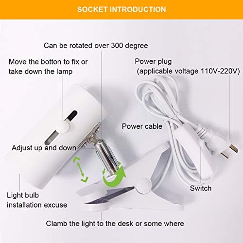 Red Light Therapy Lamp-54W 18 LED Infrared Light Therapy Device with Adjustable Lamp Holder, 660nm Red and 850nm Near Infrared for Face Body - Image 6
