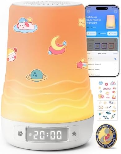 Mewaii White Noise Sound Machine, Newborn Baby Gifts, 100 Soothing Sounds by Mewaii