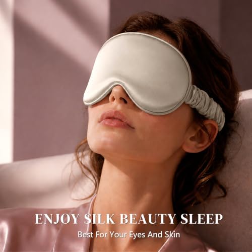 ZIMASILK Adjustable 22 Momme 100% Pure Mulberry Silk Sleep Mask - Image 5