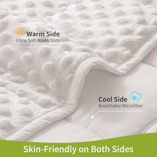 Uttermara Cooling Weighted Blanket for Adults, 15 lbs Full Size 48" x 72" - Image 4