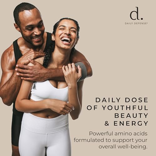 Age Rescue Anti Aging Amino Acids Supplement - HGH Supplements for Men & Women with Colostrum and Amino Acids to Improve Immunity, Energy, Focus & Youthful Skin Tone for Overall Wellness-60 Capsules - Image 3