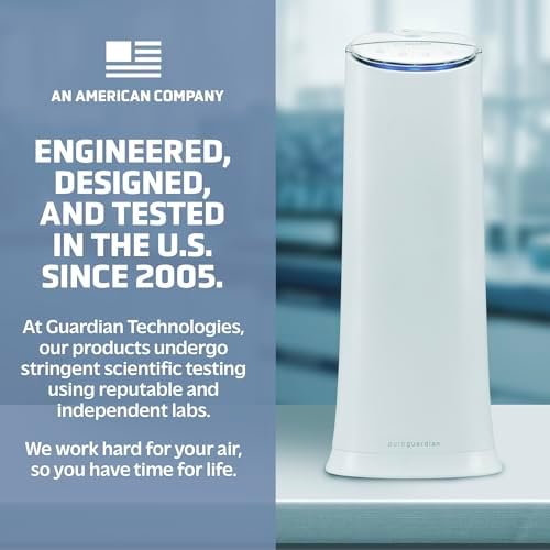 PureGuardian Ultrasonic Cool Mist Humidifier, 100 Hrs. Run Time, 1.5 Gallon Tank, 440 Sq. Ft. Coverage, Medium Rooms, Quiet, Filter Free, Essential Oil Tray, White, H3200WAR - Image 6