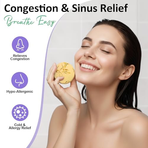 Shower Steamers Aromatherapy Birthday Gifts for Women - 8 Pack Shower Bombs with Natural Essential Oils, Self Care Relaxation Home Spa, Basket Stuffers White Elephant Gifts for Women Mom Wife Teens - Image 4