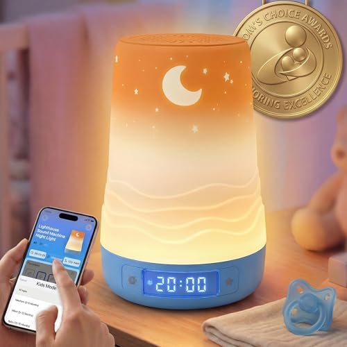 Mewaii White Noise Sound Machine, Newborn Baby Gifts, 100 Soothing Sounds by Mewaii