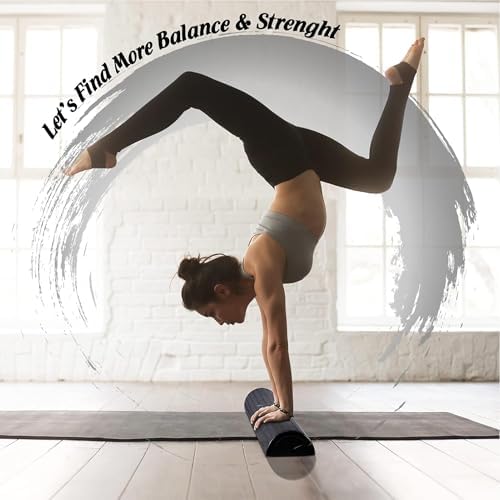 Yes4All High-Density EPP Half Round Back Roller Foam, Exercise Foam Roller for Yoga, Pilates & Stretching - 12, 18, 24, 36 inch - Image 6