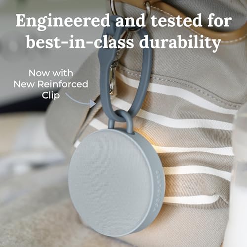 Yogasleep Hushh 2 Portable Sound Machine for Baby & Kids, New Reinforced Clip, Backlit Buttons, Night Light, 6 Soothing Natural Sounds, Easy to Use Timer, Volume Control, Toddler Lock, Noise Canceling - Image 6