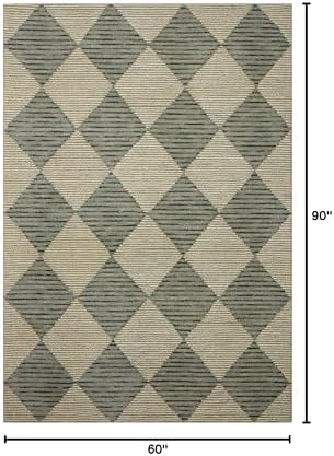 Loloi Chris Loves Julia Francis Spa/Granite 5'-0" x 7'-6" Area Rug - Image 2